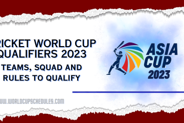 Cricket World Cup Qualifiers 2023 Teams Squad Rules and Format