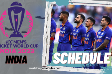 indian team Full schedule For ODI World Cup 2023 : Fixtures, Matches, Date And Venues