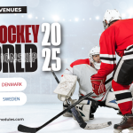 The Host Countries and Cities of the 2025 IIHF Ice Hockey World Championship.