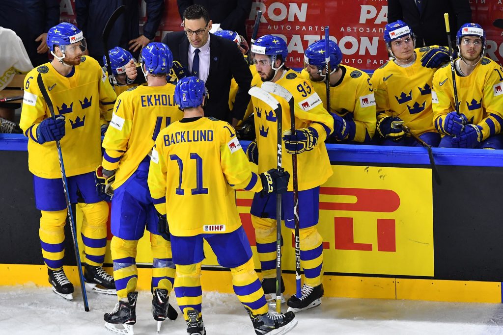 Team Sweden for 2025 IIHF Ice Hockey World Championship