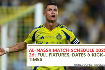 Al-Nassr Match Schedule 2025-26: Full Fixtures, Dates & Kick-Off Times
